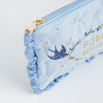 Fable England 勿忘我刺繡收納包3