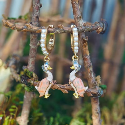 Fable England 潔瑪鴨耳環1