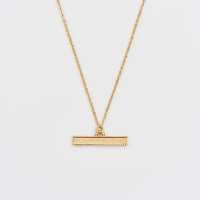 Fable England 田園花卉T形項鍊5