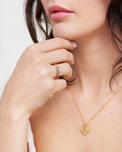 Fable England 勿忘我鋯石戒指2