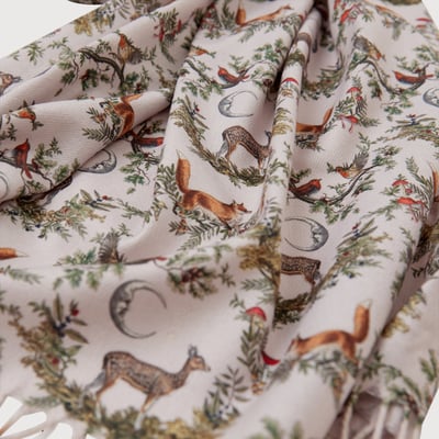 Fable England 森林之夜流蘇圍巾3