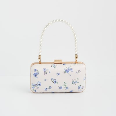 Fable England 勿忘我珍珠手提包2