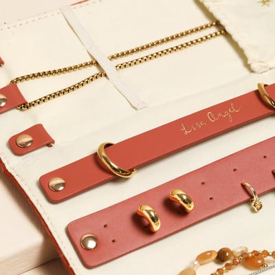 Lisa Angel 暖橘星辰收納捲4