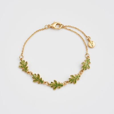 Fable England 綠橡葉手鍊1