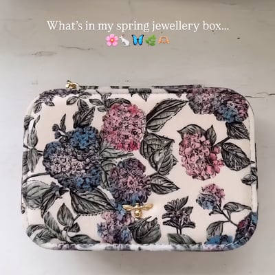 Fable England 繡球花飾品盒2