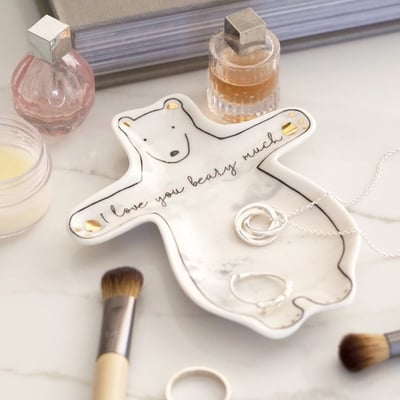 Lisa Angel 北極熊飾品盤4