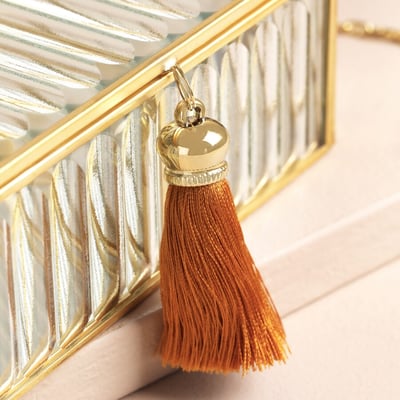 Lisa Angel 金邊流蘇飾品盒2