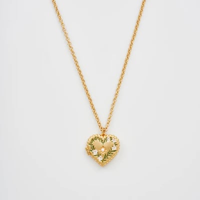 Fable England 百合花相片項鍊3