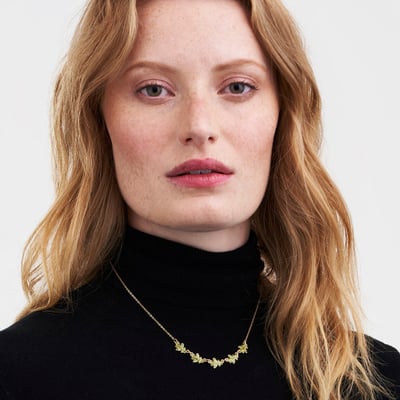 Fable England 綠橡葉頸鍊5