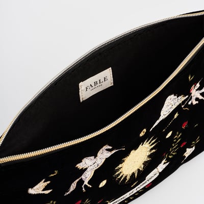 Fable England 星夜刺繡收納包4