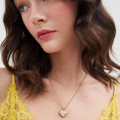 Fable England 百合花相片項鍊2