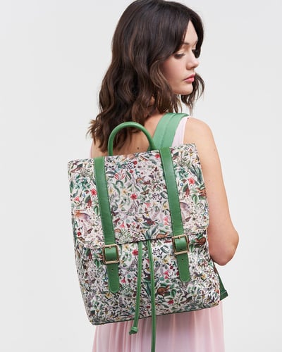 Fable England 花園印花後背包2