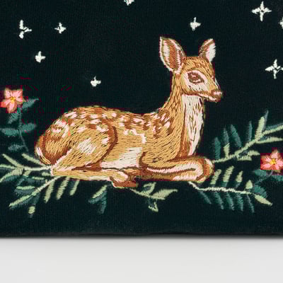 Fable England 小鹿刺繡小短夾4