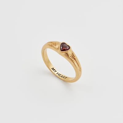 Fable England 愛心刻字戒指4