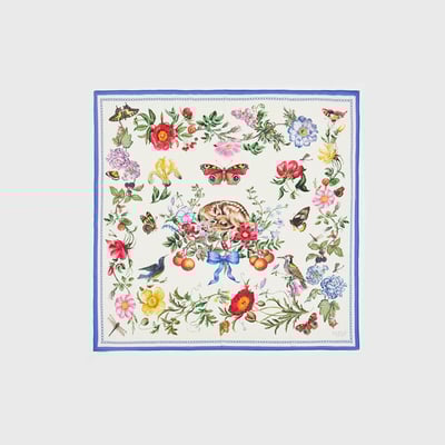 Fable England 小鹿物語絲質絲巾2