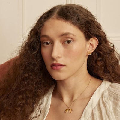 Fable England 花豹琺瑯項鍊2