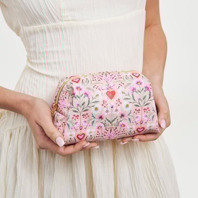 Fable England 花卉愛心收納包1