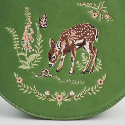 Fable England 小鹿蝸牛刺繡馬鞍包4