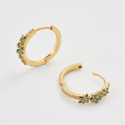 Fable England 花環鋯石耳環5