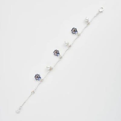 Fable England 三色堇珍珠手鍊4