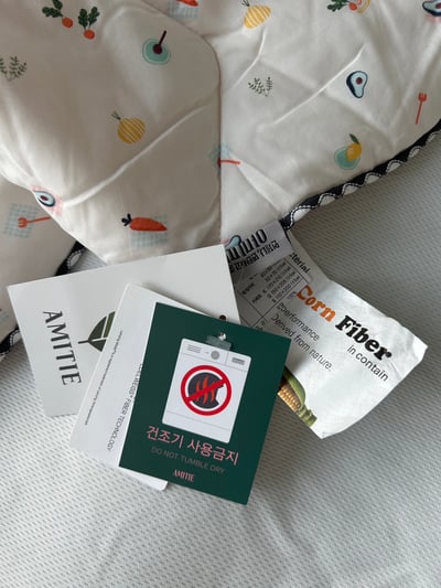 【賠本出清/韓國廣藏棉被】酪梨胡蘿蔔-寶寶被(粉)2