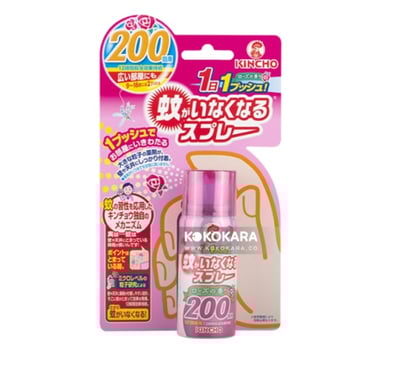 日本🇯🇵金雞室內防蚊噴霧 粉200日1