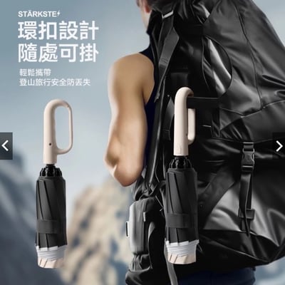 STÄRKSTE德藝機能環扣反向折疊兩用傘3
