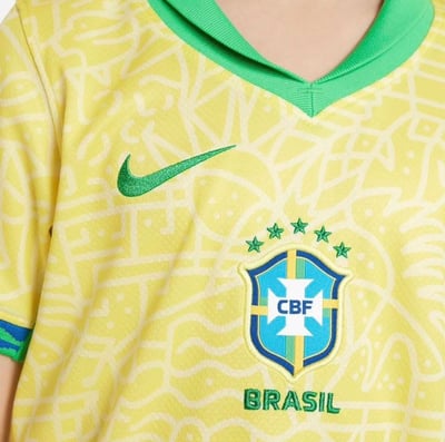 🍎 Nike Brazil 巴西主場隊球迷版 足球套裝3