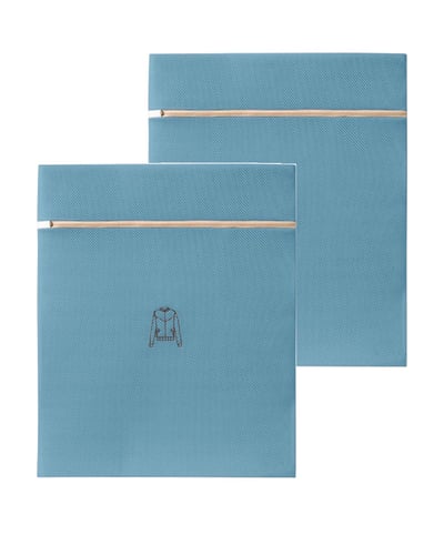 厚款洗衣袋 Set 2, 藍色, 2個1