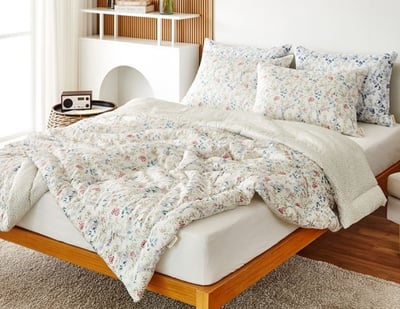 【賠本出清/韓國廣藏棉被】鳥語花香 天絲莫代爾  -四季被2