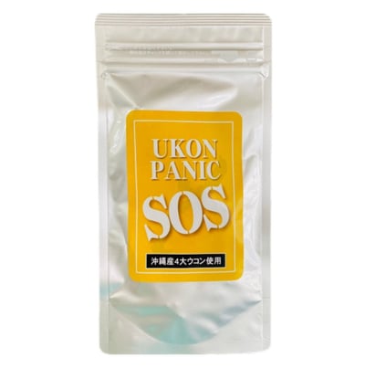 日本 SOS UKON PANIC 薑黃錠 60錠1