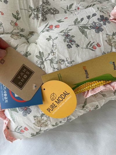 【賠本出清/韓國廣藏棉被】秋意花開 莫代爾 雙面-秋花/粉格-四季被5