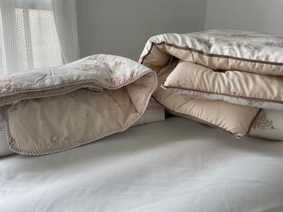 【賠本出清/韓國廣藏棉被】木屋小熊 膠原蛋白莫代爾 -夏季薄被4