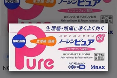 NORSHIN　Pure 速效女性生理痛止痛84錠1