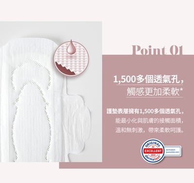 secretday 韓國原裝進口 Love系列 衛生棉 蝶翼型, M(24.5cm), 16片2