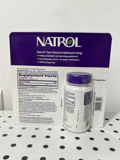 美國🇺🇸 Natrol 褪黑激素 5mg 250顆 新包裝 效期2027/9/302