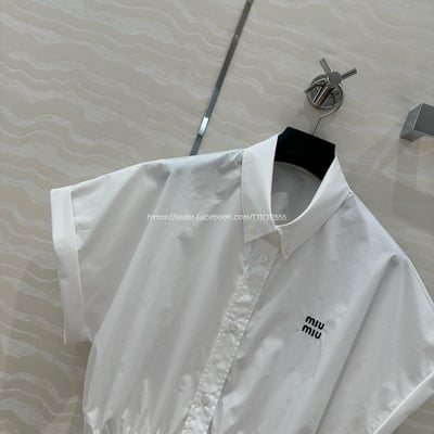 Miu miu知性分子學院風襯衫6