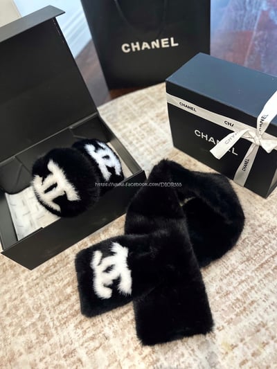 小香套裝(耳罩+圍巾)16