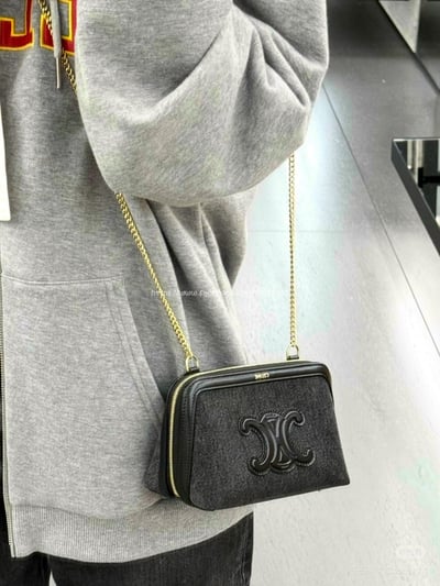 celine老花貝殼包3