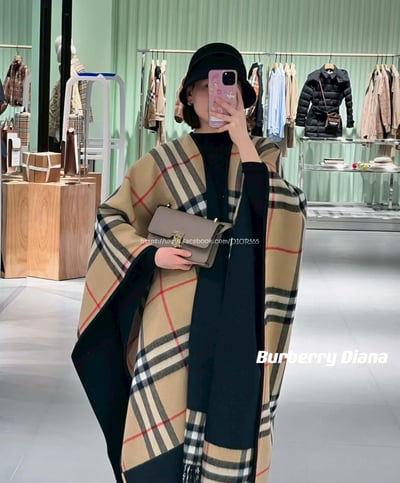 burberry凹造型斗篷1