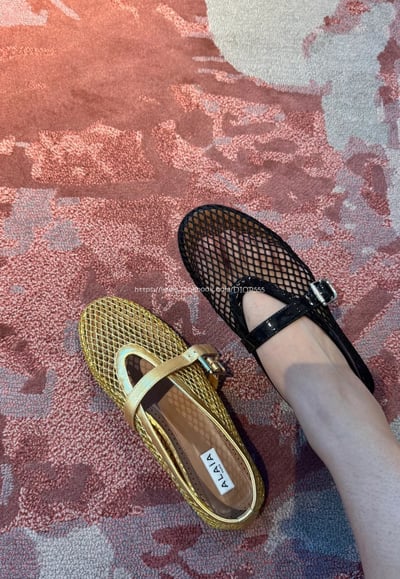 ALAIA芭蕾舞/網紗鞋12