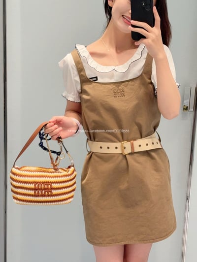 miumiu工裝背心裙1