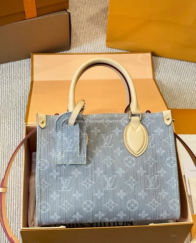 LV25丹寧牛仔Onthego5