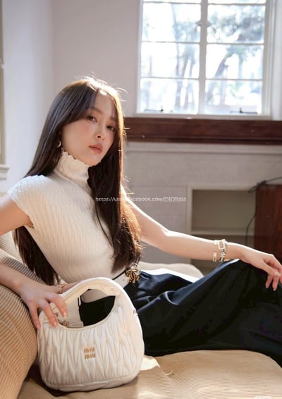 MiuMiu Wander 褶皺手提包2