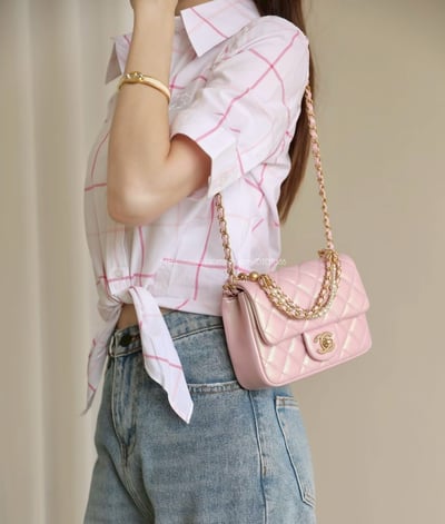 小香珍珠鏈條方胖子​​6