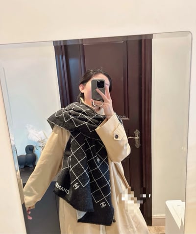 小香25a雙面圍巾4