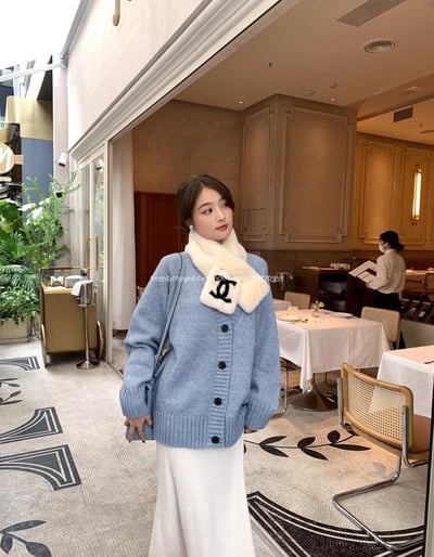 小香套裝(耳罩+圍巾)5