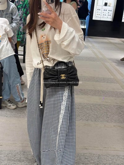 小香蝴蝶結鏈條包5