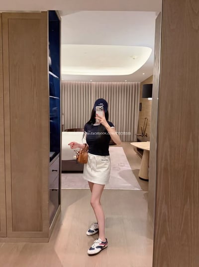 MIUMIU學院風減齡套裝(上衣+裙子)5