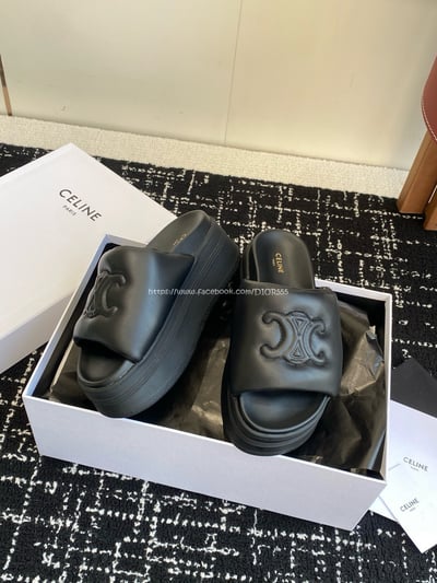Celine羅馬厚底拖鞋9